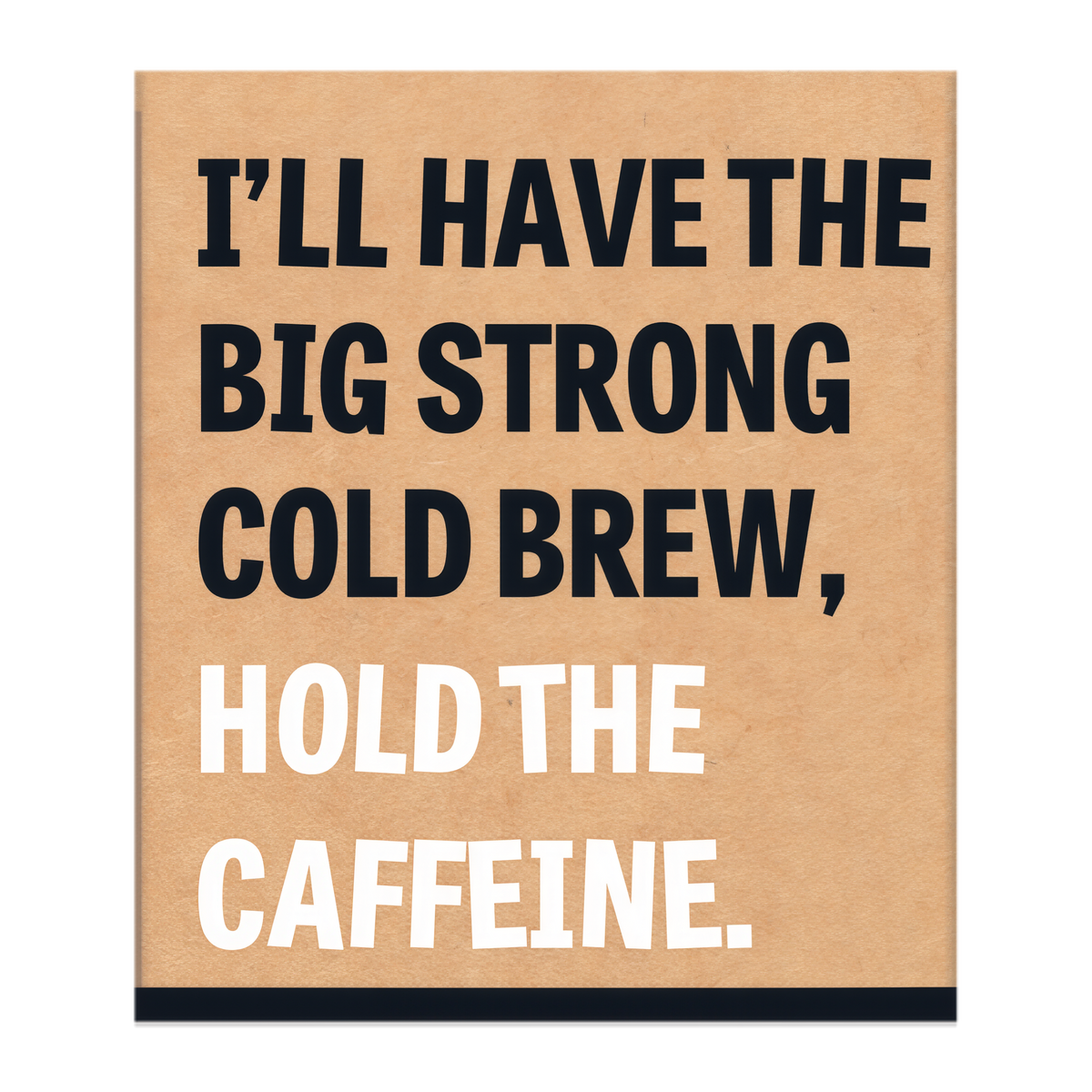 Wandering Bear Straight Black Organic Cold Brew Coffee On Tap 96 oz